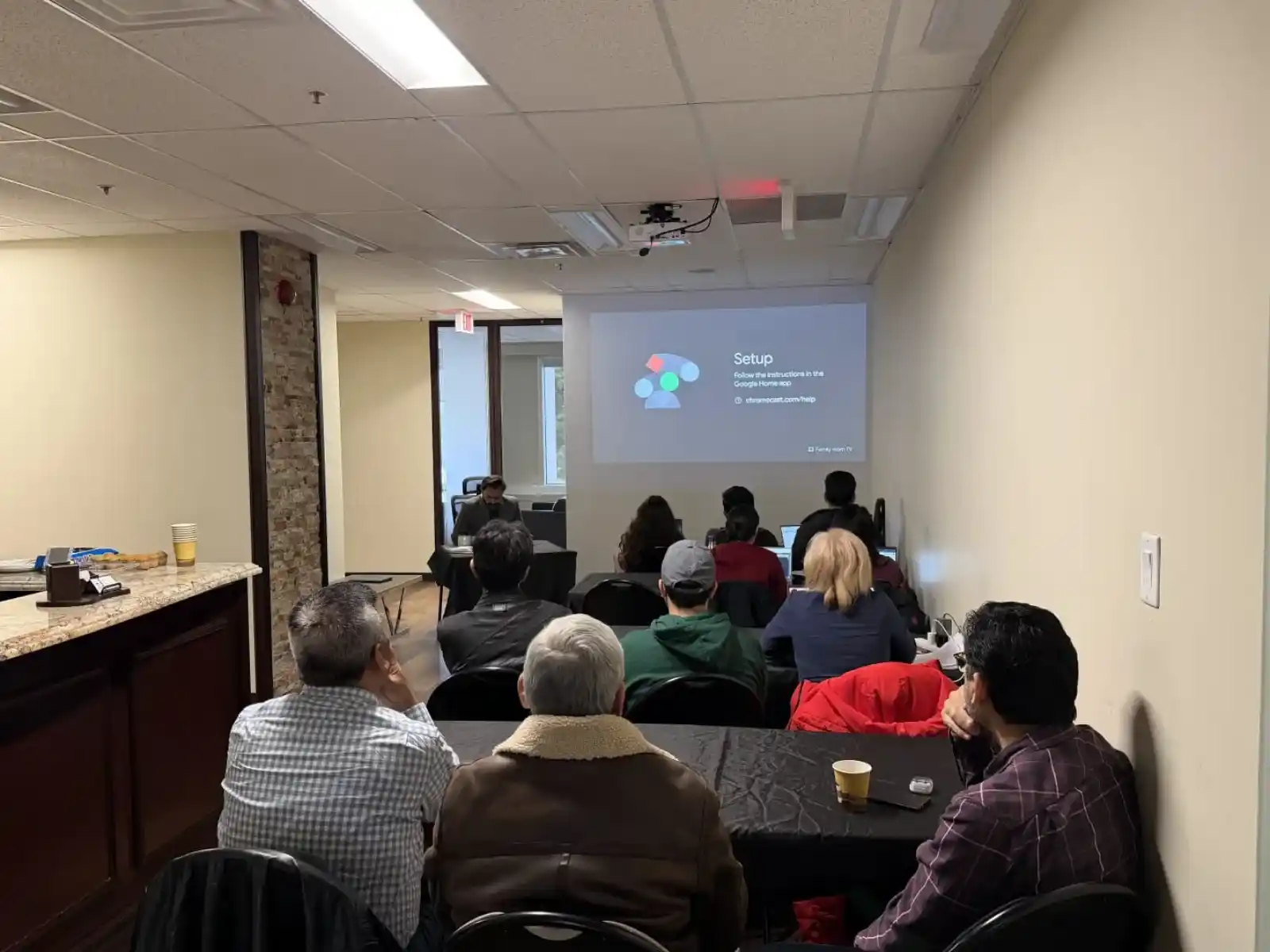 Students learning Canadian bookkeeping and accounting