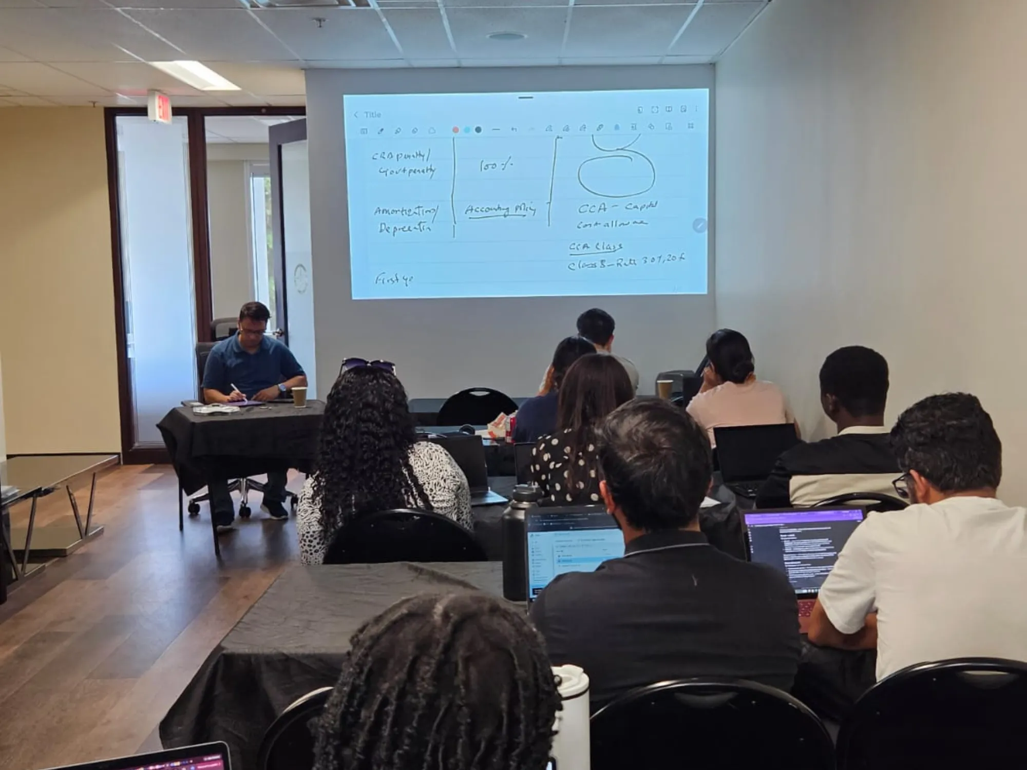 August 2026 accounting training class at Get Trained Get Hired in Mississauga